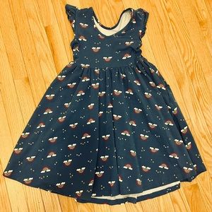 Hanna Andersson Dress Rainbows Size 140 US 10